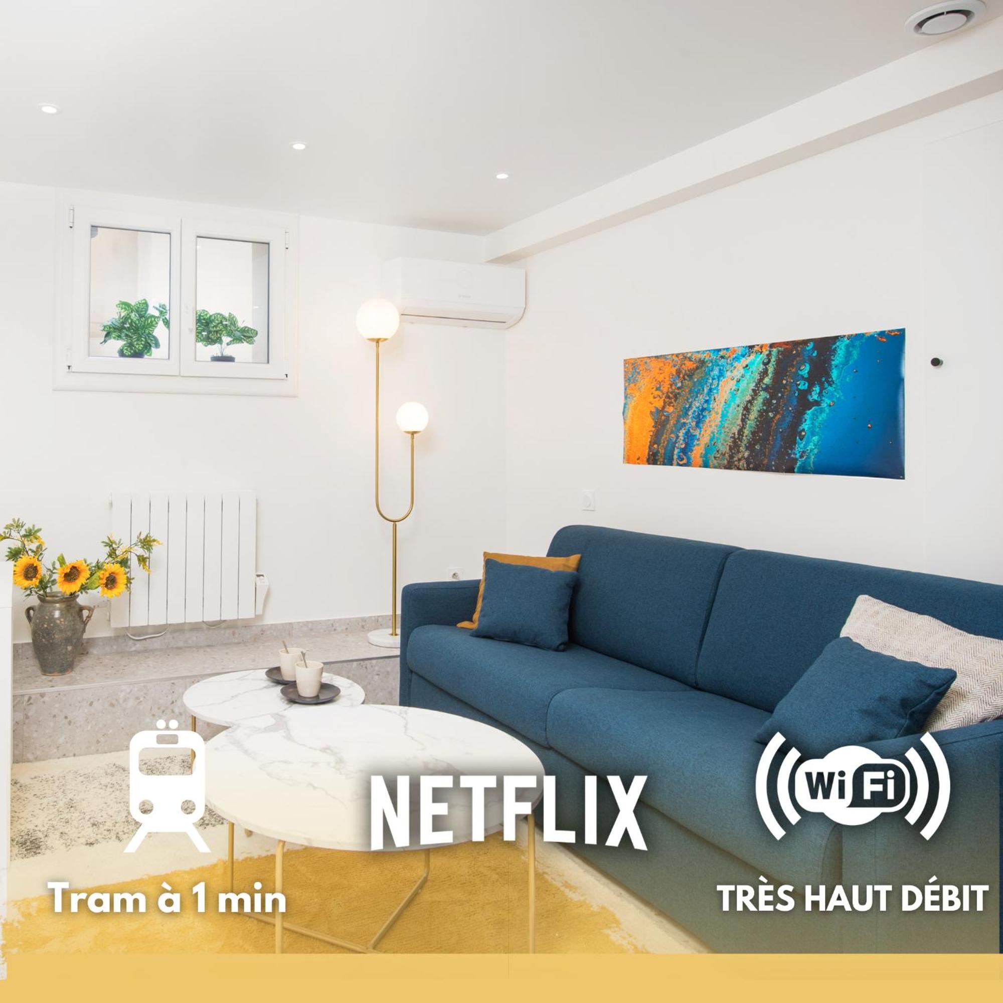 Le Valrose Cocon Urbain Au Coeur De Souplex Apartment *